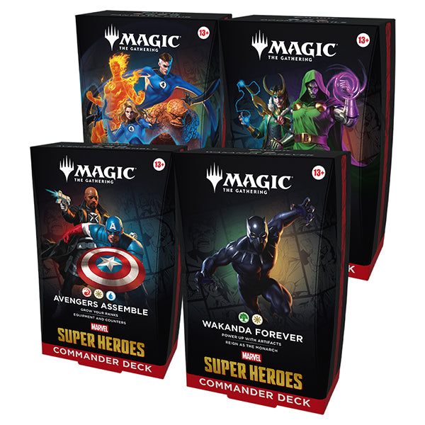 MARVEL SUPER HEROES: Commander Decks