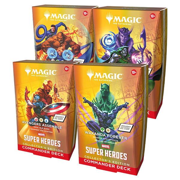 MARVEL SUPER HEROES: Commander Decks Collector's Edition