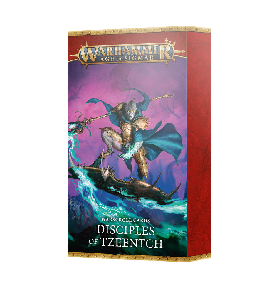 WARSCROLL CARDS: DISCIPLES  TZEENTCH