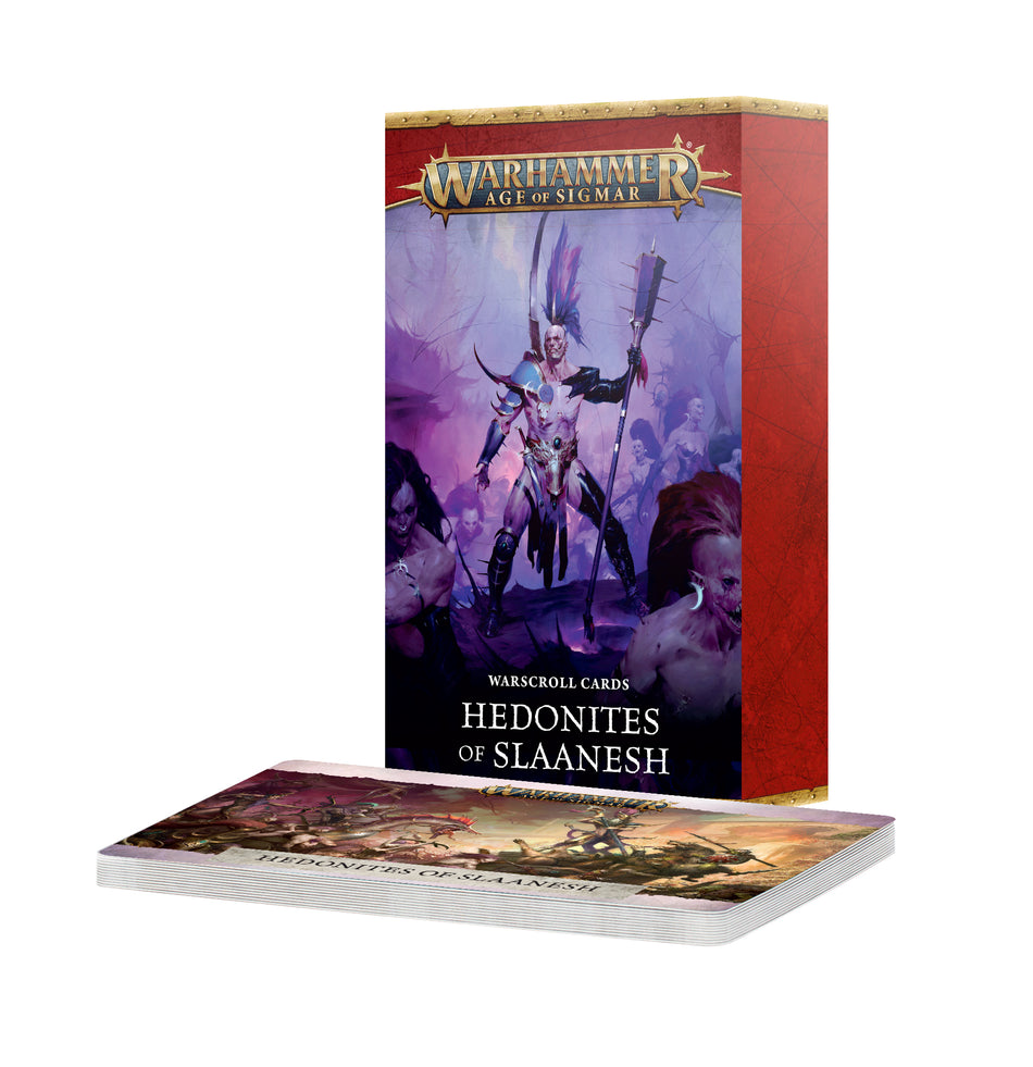 WARSCROLL CARDS: HEDONITES OF SLAANESH