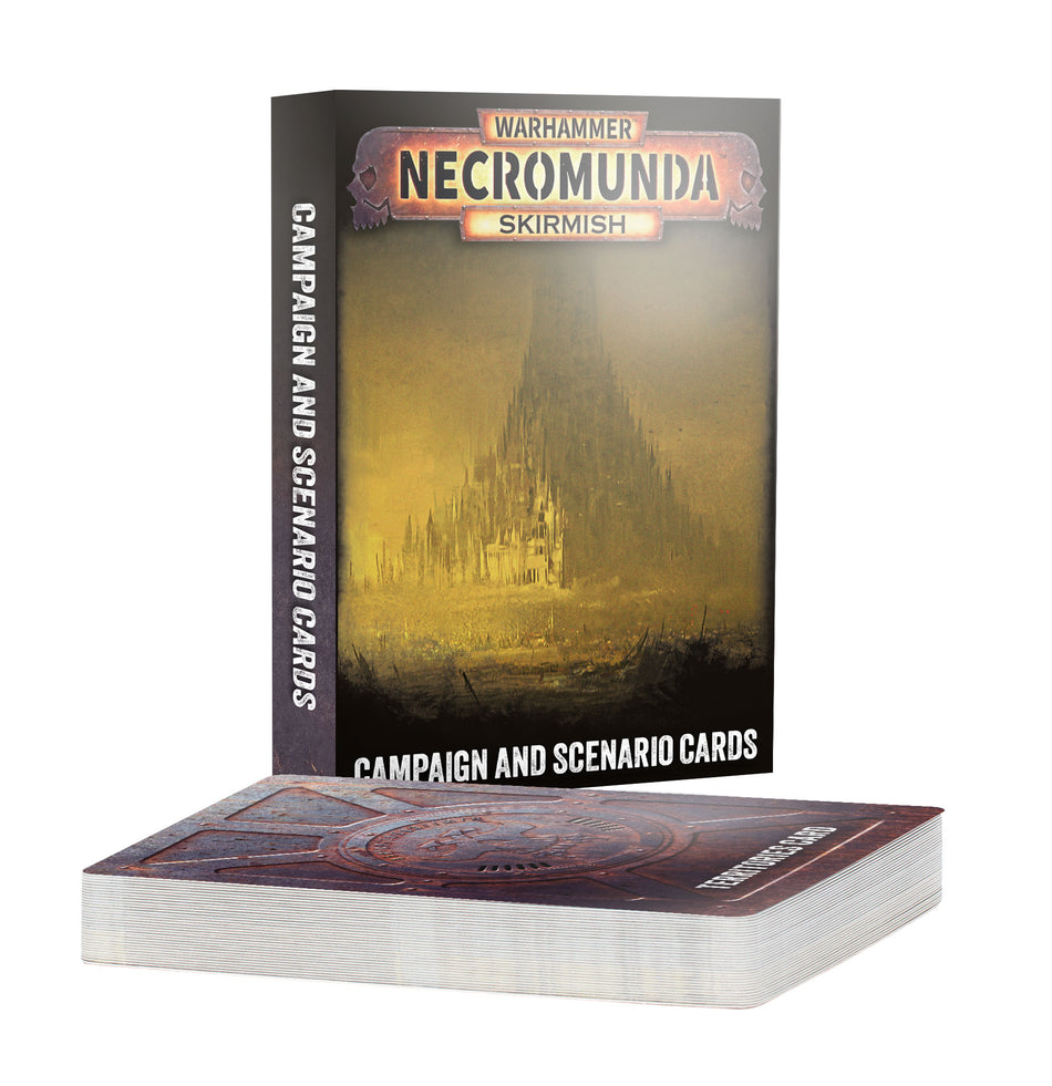 NECROMUNDA SKIRMISH: CAMPAIGN AND SCENARIO CARDS