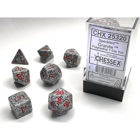 GRANITE - Speckled 7-Die Set