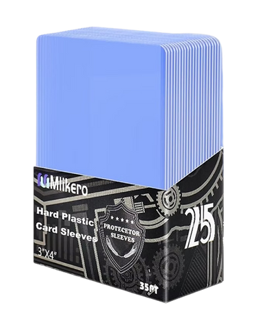 Mlikero 35pt Standard Toploaders – 25 Pack