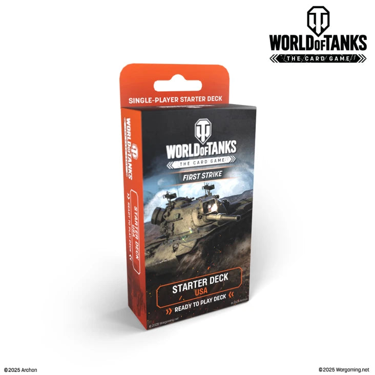 WORLD OF TANKS TCG: STARTER DECK: FIRST STRIKE - USA