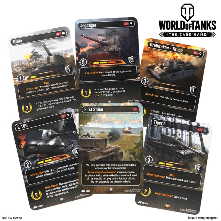 WORLD OF TANKS TCG: STARTER DECK: FIRST STRIKE - GERMANY