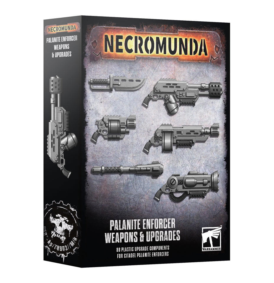 Necromunda - Delaque Weapons Set (Tabletop Wargaming Miniatures Accessory) - View #12