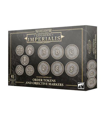 LEGIONS IMPERIALIS ORDER TOKENS AND OBJECTIVES MARKERS
