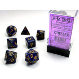 GOLDEN COLBALT - Speckled 7-Die Set