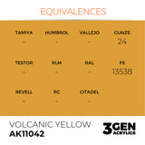 AK11042 - VOLCANIC YELLOW