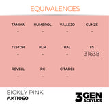 AK11060 - SICKLY PINK