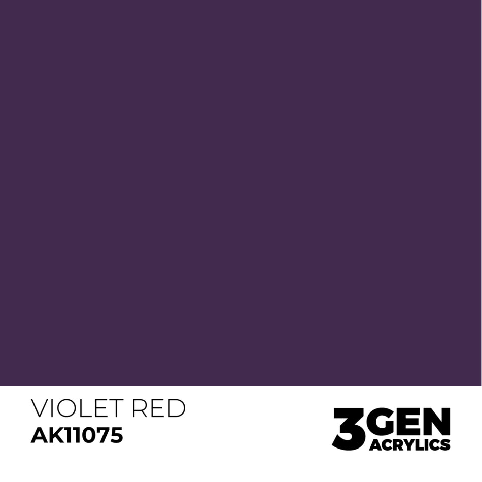 AK11075 - VIOLET RED