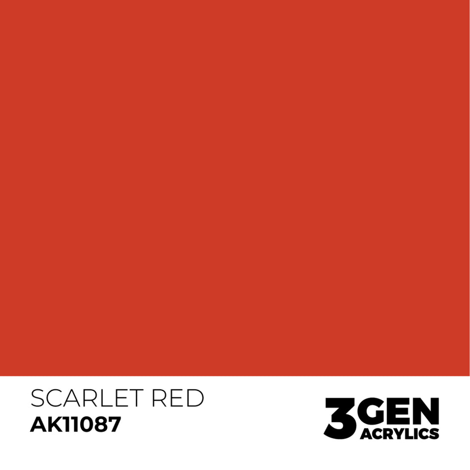 AK11087 - SCARLET RED