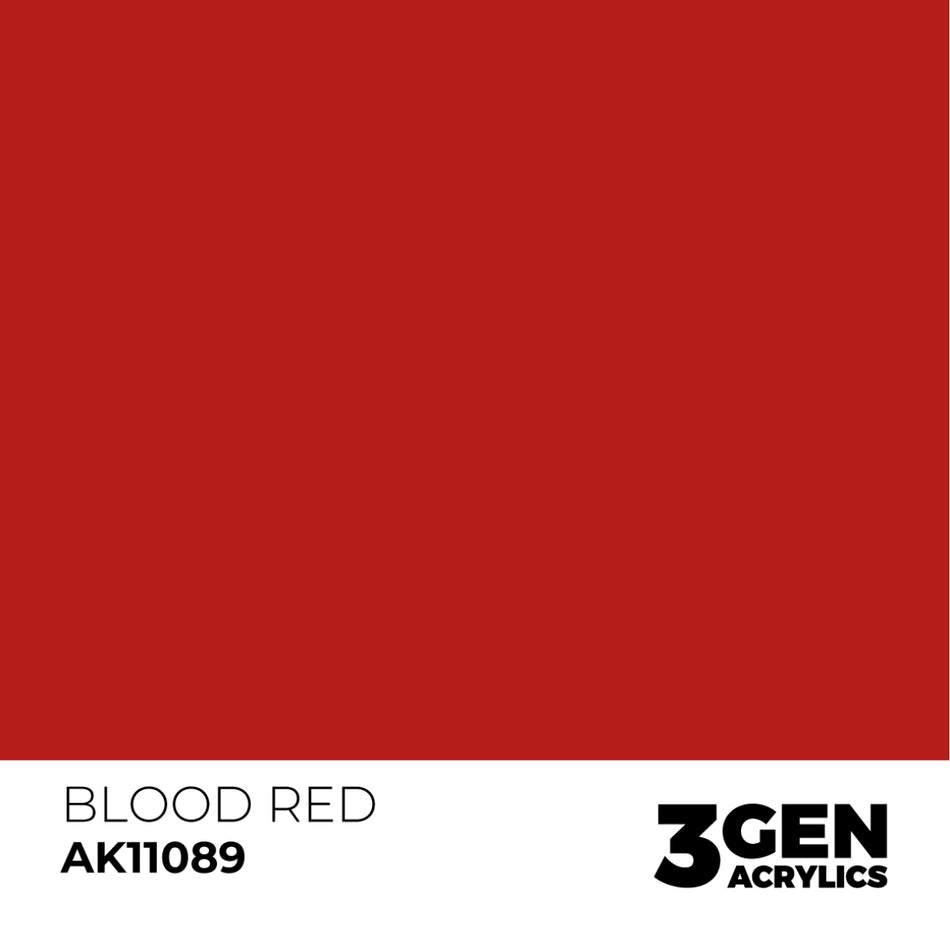 AK11089 - BLOOD RED