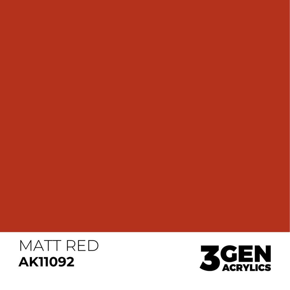 AK11092 - MATT RED
