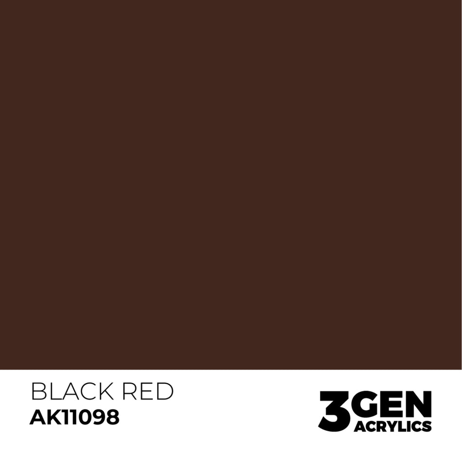 AK11098 - BLACK RED