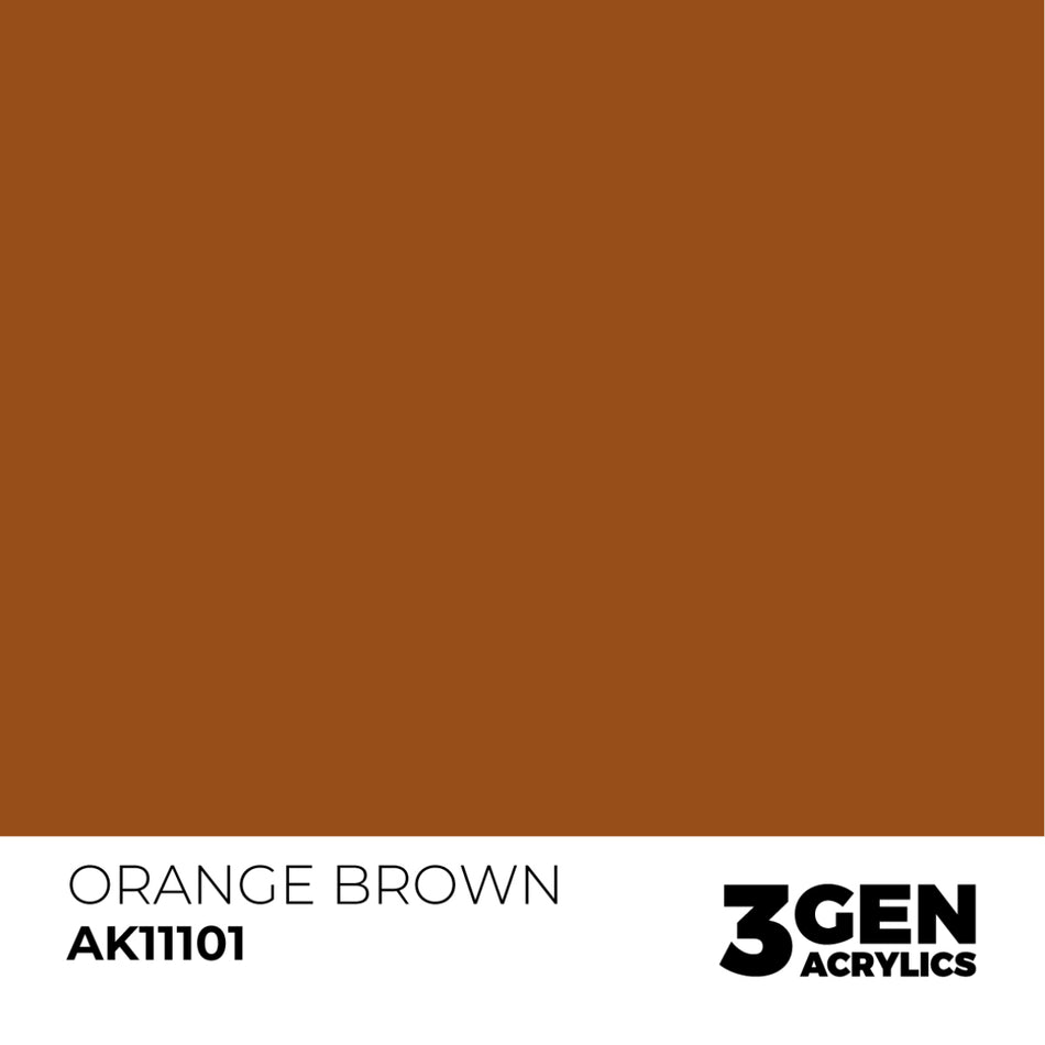 AK11101 - ORANGE BROWN
