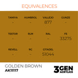 AK11117 - GOLDEN BROWN