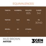 AK11120 - MUD BROWN