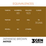 AK11123 - JAPANESE BROWN
