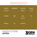 AK11124 - MIDDLE STONE