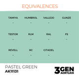AK11131 - PASTEL GREEN