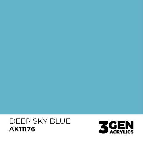 AK11176 - DEEP SKY BLUE