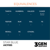 AK11185 - STAR BLUE