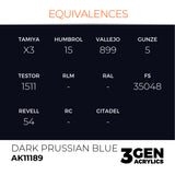AK11189 - DARK PRUSSIAN BLUE