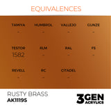 AK11195 - RUSTY BRASS