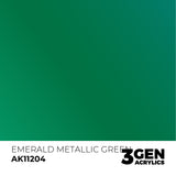 AK11204 - EMERALD METALLIC GREEN