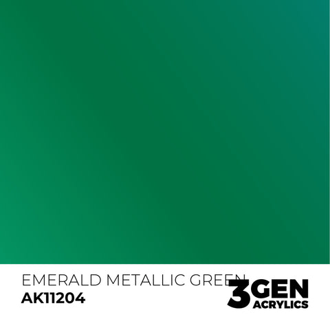 AK11204 - EMERALD METALLIC GREEN