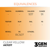 AK11217 - CLEAR YELLOW