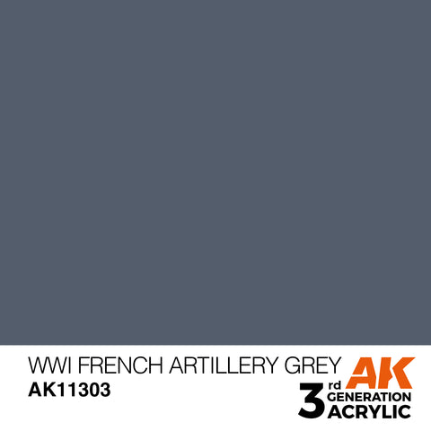 AK11303 - WWI FRENCH ARTILLERY GREY