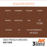 AK11304 - WWI FRENCH BROWN