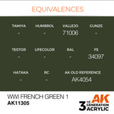 AK11305 - WWI FRENCH GREEN 1