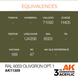 AK11309 - RAL 6003 OLIVGRÜN OPT.1