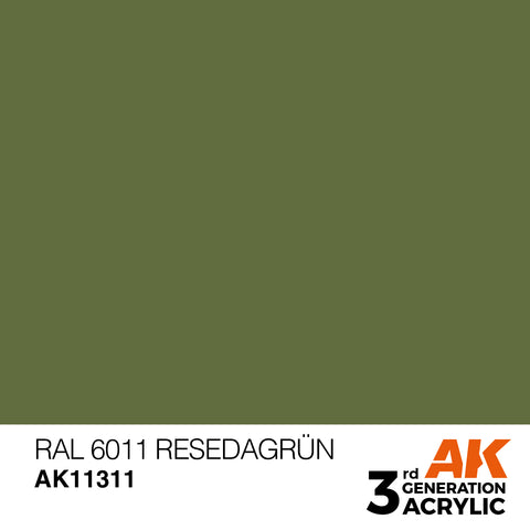 AK11311 - RAL 6011 RESEDAGRÜN