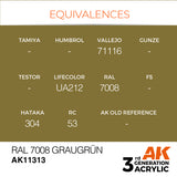AK11313 - RAL 7008 GRAUGRÜN