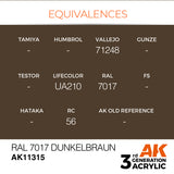 AK11315 - RAL 7017 DUNKELBRAUN