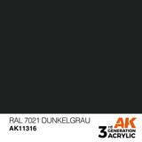AK11316 - RAL 7021 DUNKELGRAU