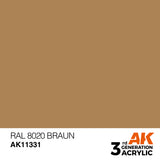 AK11331 - RAL 8020 BRAUN
