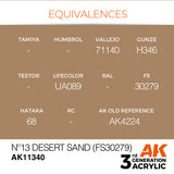 AK11340 - Nº13 DESERT SAND (FS 30279)