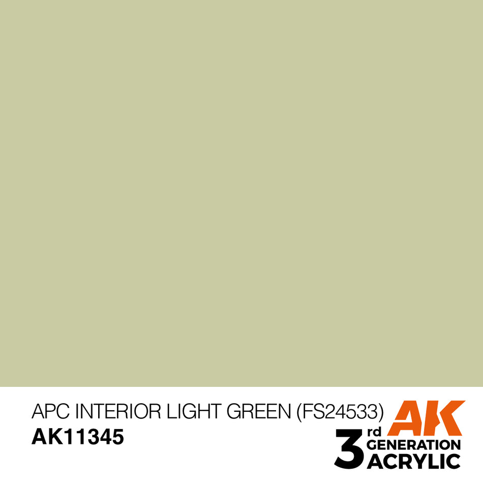 AK11345 - APC INTERIOR LIGHT GREEN (FS 24533)