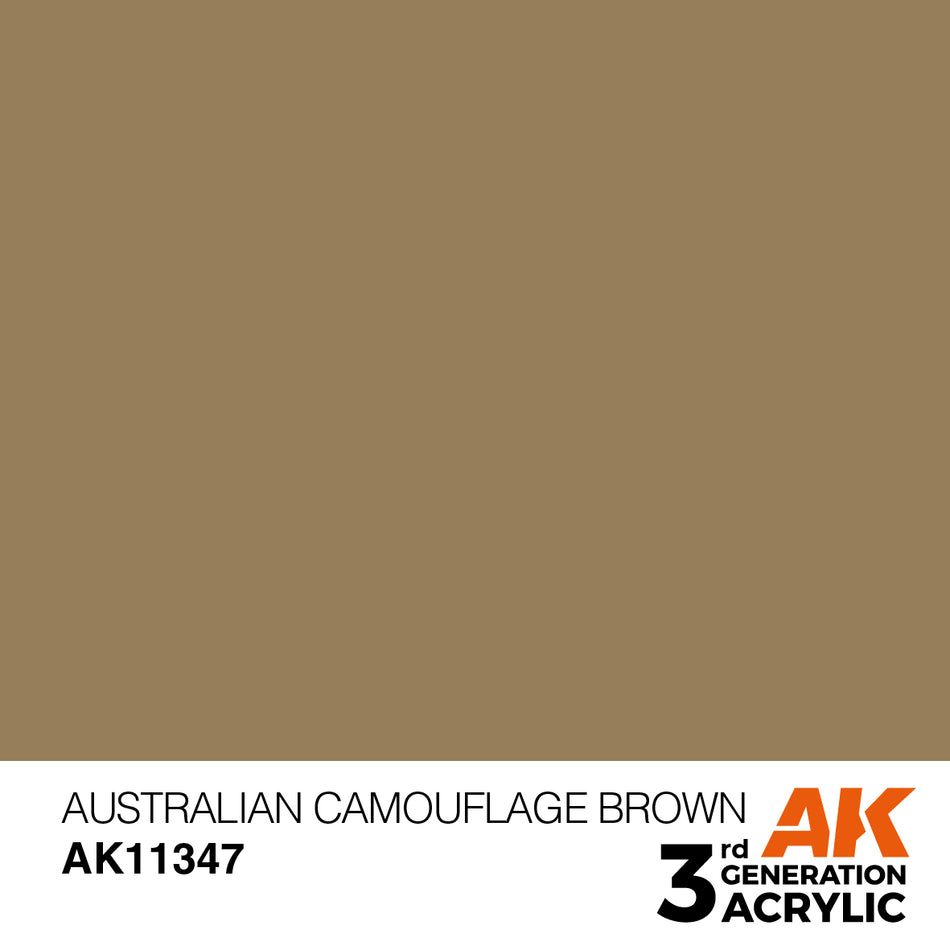AK11347 -  AUSTRALIAN CAMOUFLAGE BROWN