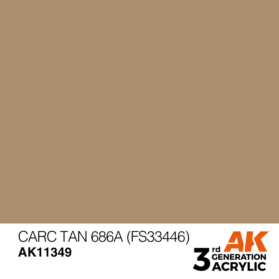 AK11349 - CARC TAN 686A (FS 33446)