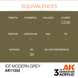AK11352 - IDF MODERN GREY