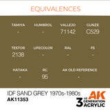 AK11353 - IDF SAND GREY 1970S-1980S