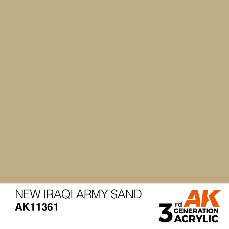 AK11361 - NEW IRAQI ARMY SAND