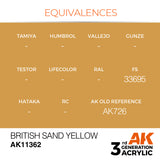 AK11362 - BRITISH SAND YELLOW