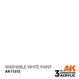 AK11372 - WASHABLE WHITE PAINT